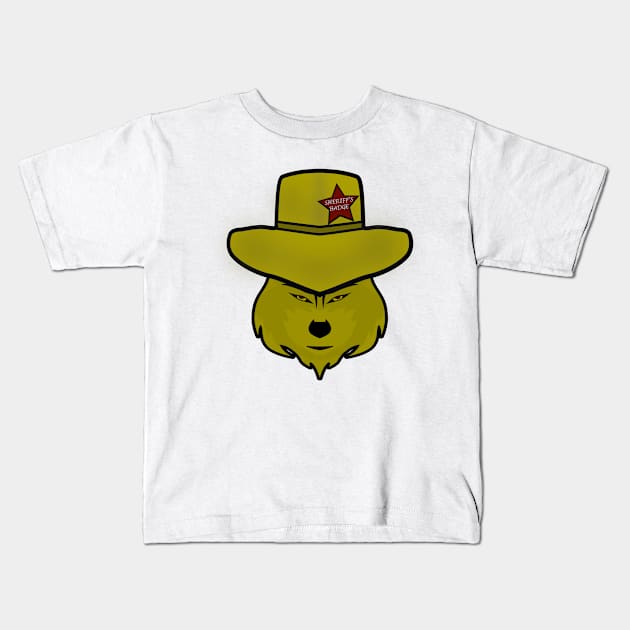 sherif badge Kids T-Shirt by dss_store